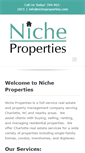 Mobile Screenshot of nicheproperties.com